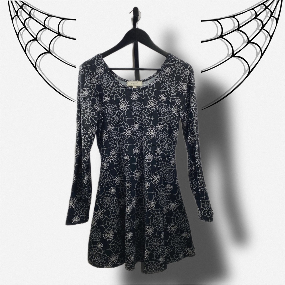 Halloween spiderweb dress